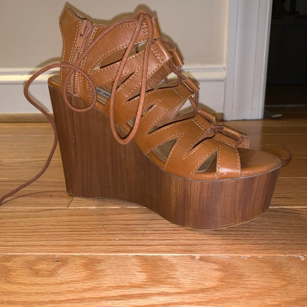 Steve Madden Lace Up Wedges